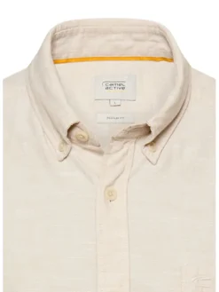Blouse - regular fit - beige