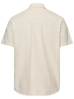 Blouse - regular fit - beige