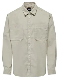 Blouse - regular fit - beige