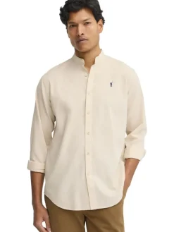 Blouse - regular fit - beige