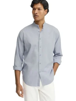 Blouse - regular fit - blauwgrijs