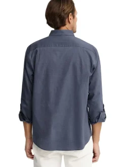 Blouse - regular fit - blauwgrijs
