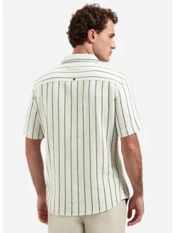 Blouse - regular fit - crème