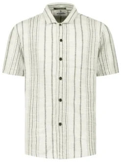 Blouse - regular fit - crème