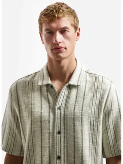Blouse - regular fit - crème