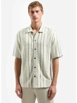 Blouse - regular fit - crème