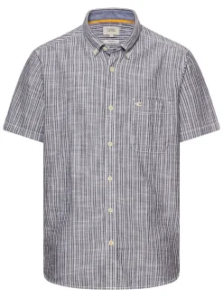 Blouse - regular fit - donkerblauw