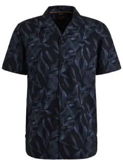 Blouse - regular fit - donkerblauw