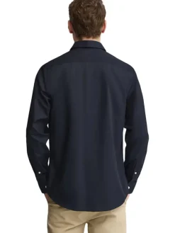 Blouse - regular fit - donkerblauw