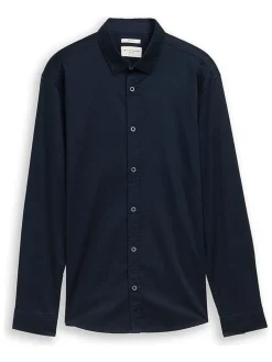 Blouse - regular fit - donkerblauw