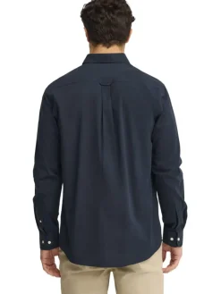 Blouse - regular fit - donkerblauw