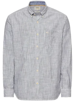 Blouse - regular fit - donkerblauw