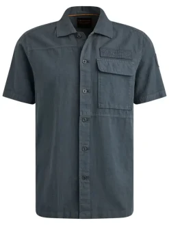 Blouse - regular fit - donkerblauw