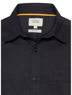 Blouse - regular fit - donkerblauw