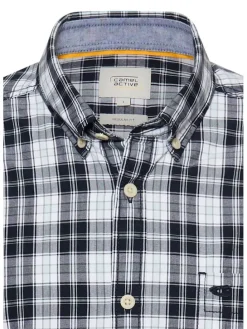Blouse - regular fit - donkerblauw