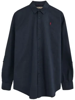Blouse - regular fit - donkerblauw
