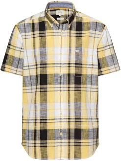 Blouse - regular fit - geel