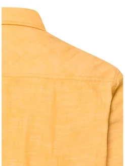 Blouse - regular fit - geel