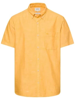 Blouse - regular fit - geel