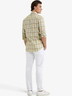 Blouse - regular fit - geel