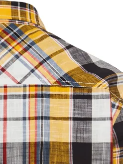 Blouse - regular fit - geel