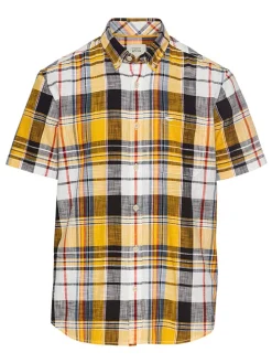 Blouse - regular fit - geel