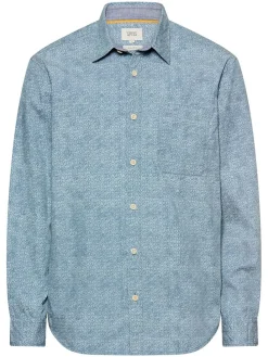 Blouse - regular fit - grijsblauw