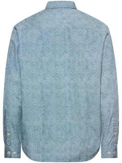 Blouse - regular fit - grijsblauw