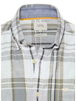 Blouse - regular fit - grijsblauw