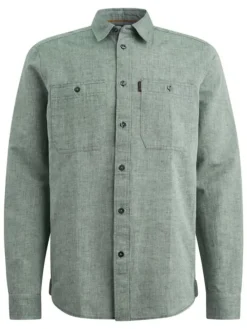 Blouse - regular fit - groen