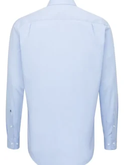 Blouse - regular fit - lichtblauw