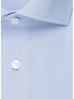 Blouse - regular fit - lichtblauw