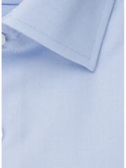 Blouse - regular fit - lichtblauw