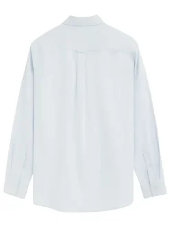 Blouse - regular fit - lichtblauw