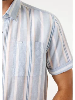 Blouse - regular fit - lichtblauw