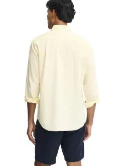 Blouse - regular fit - lichtgeel