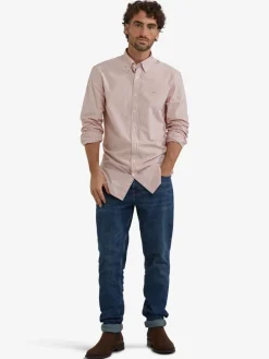 Blouse - regular fit - oranje