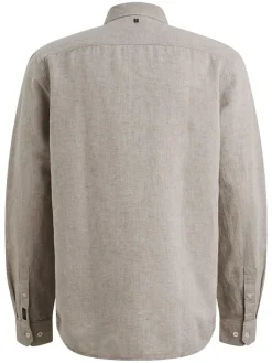 Blouse - regular fit - taupe
