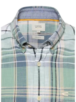 Blouse - regular fit - turquoise