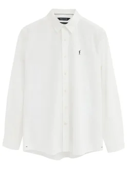 Blouse - regular fit - wit
