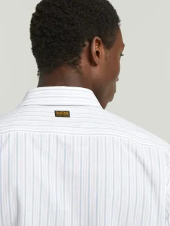 Blouse - regular fit - wit