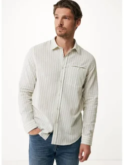 Blouse - regular fit - wit