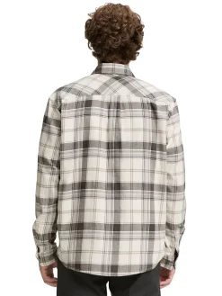 Blouse - relaxed fit - crème