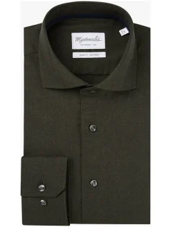 Blouse - slim fit - donkerblauw
