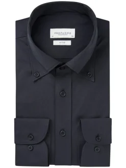 Blouse - slim fit - donkerblauw