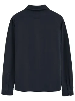 Blouse - slim fit - donkerblauw