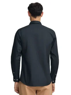 Blouse - slim fit - donkerblauw