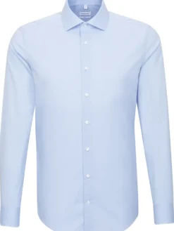 Blouse - slim fit - lichtblauw