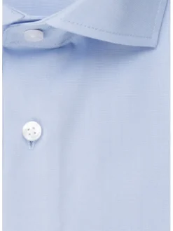 Blouse - slim fit - lichtblauw