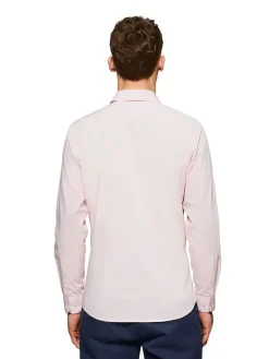 Blouse - slim fit - lichtroze